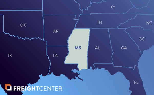 Mississippi Freight Shipping