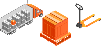 crate and pallet for freight
