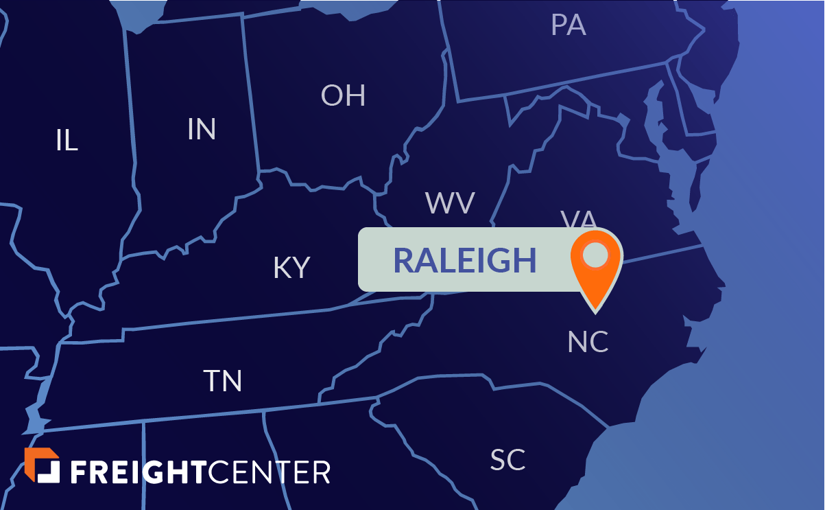 Raleigh Freight Shipping