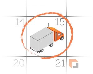FreightCenter guaranteed delivery date illustration