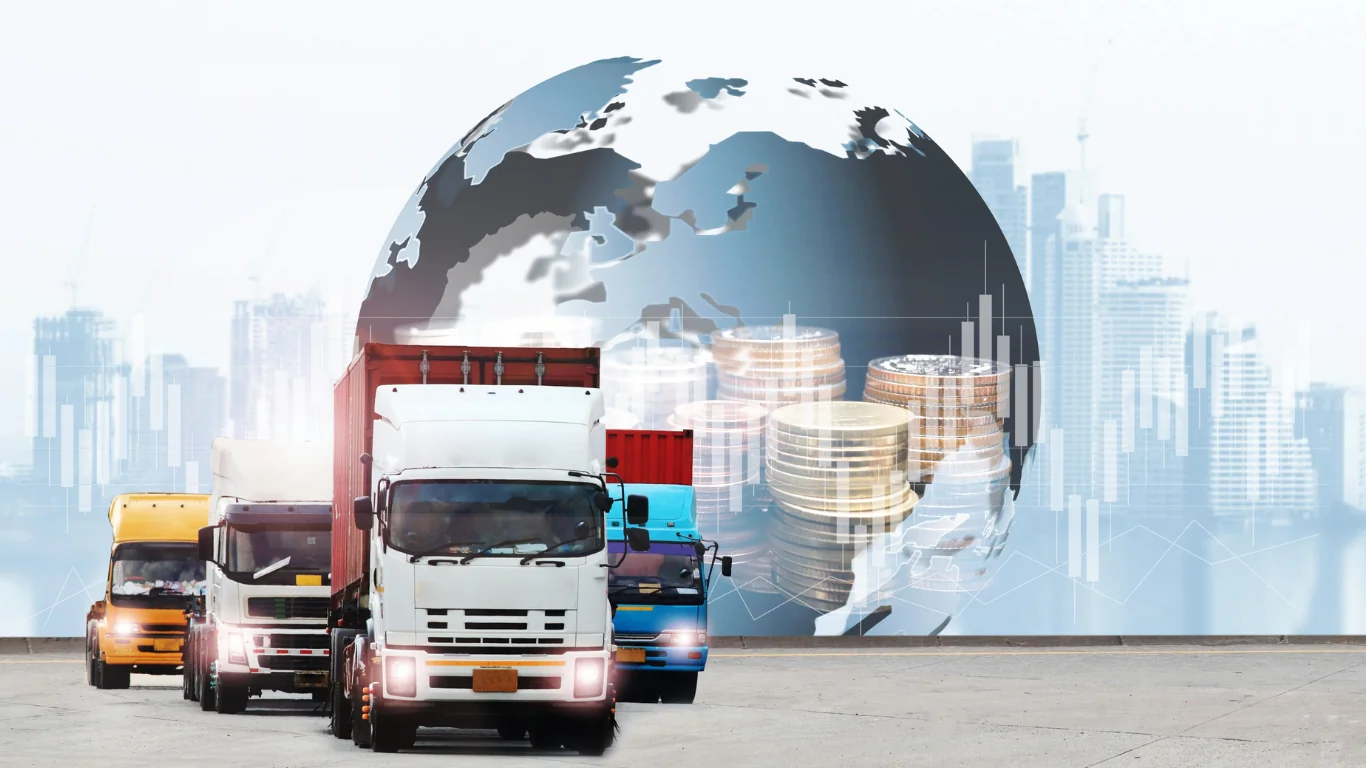 shipping trucks currency