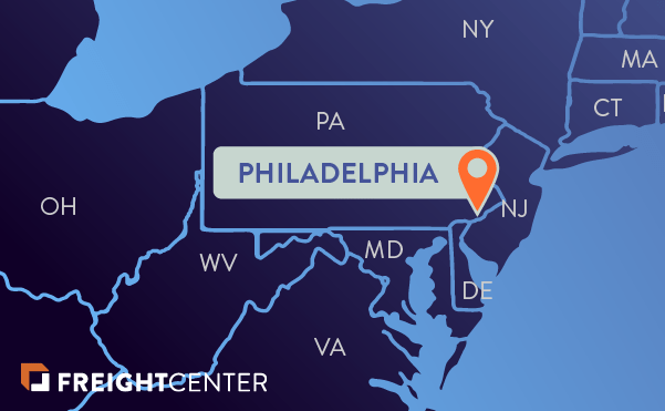 Virginia Beach to Philadelphia Freight Shipping