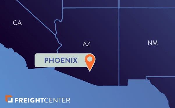 Virginia Beach to Phoenix Freight Shipping