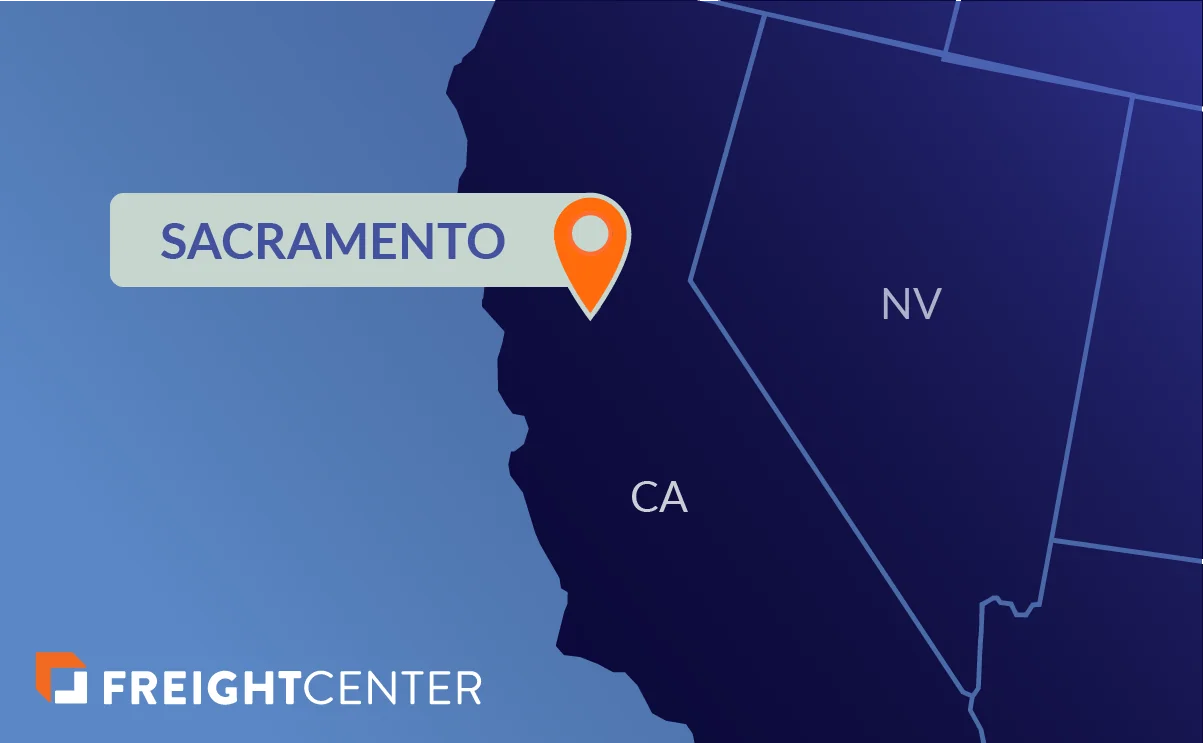 Virginia Beach to Sacramento Freight Shipping