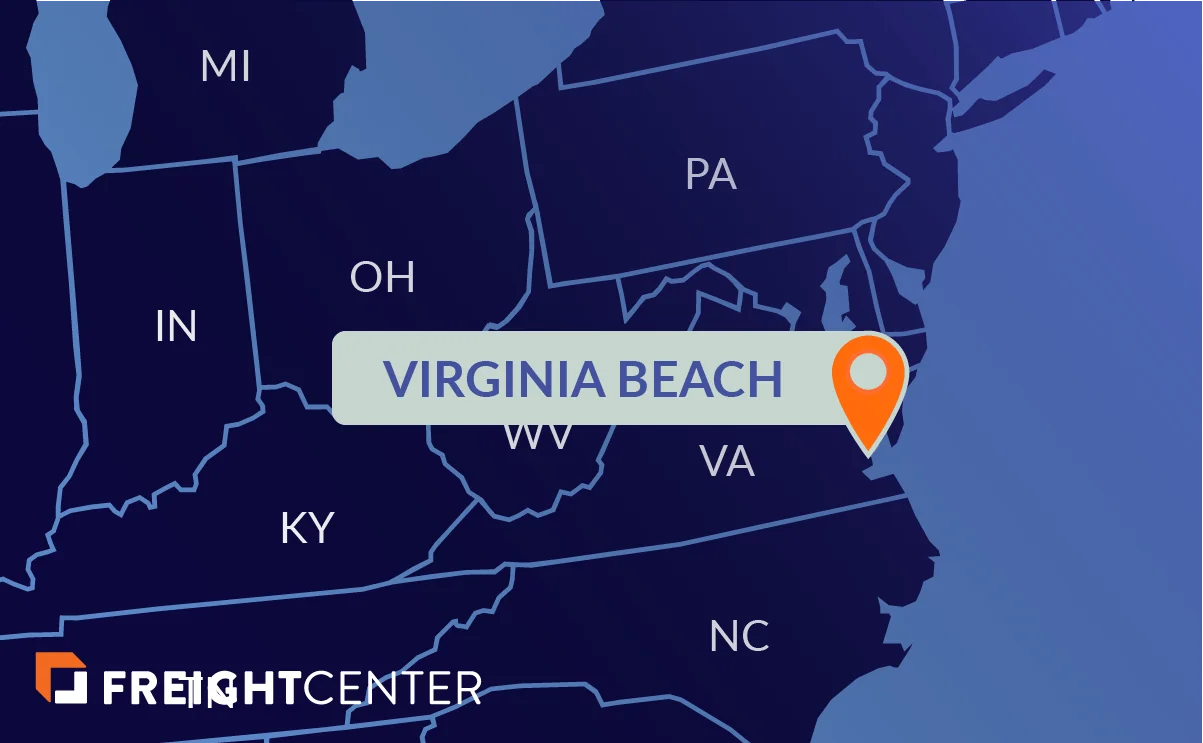 Virginia Beach to Wichita Freight Shipping