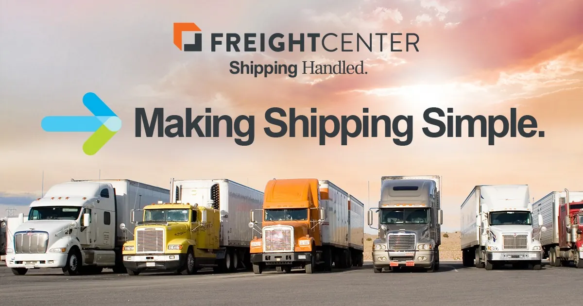 FreightCenter Shipping handled making shipping simple