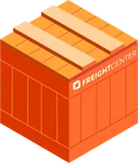 example of a freight shipping crate