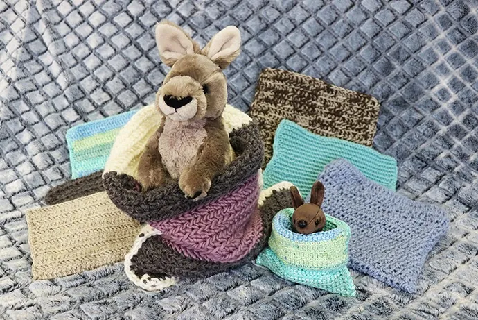 handmade items donated to the Australia disaster relief effort