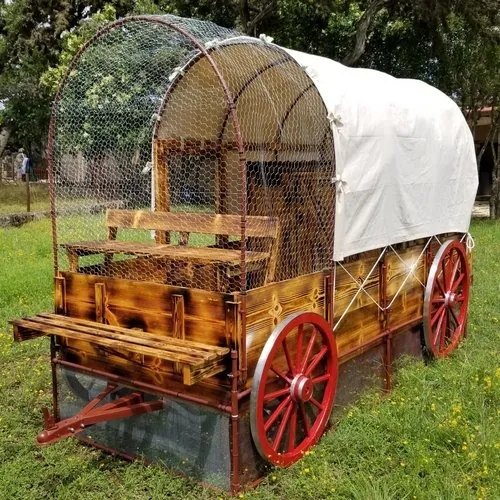 Hitchman Homestead chicken coupe wagon