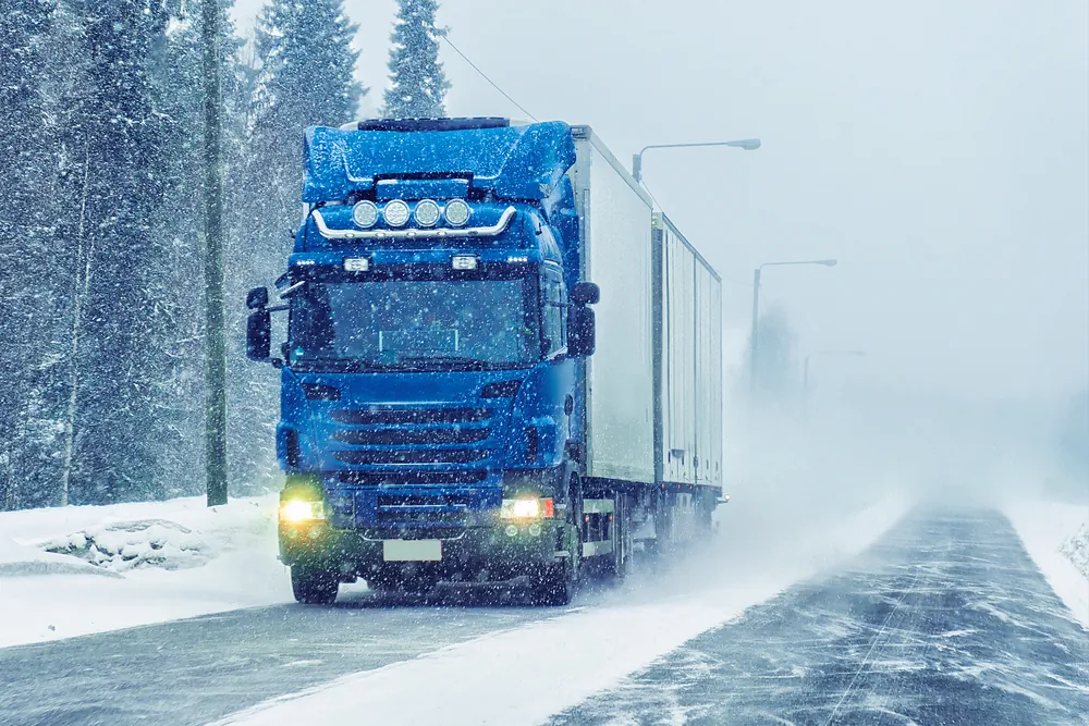 winter freight shipping