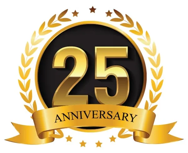 FreightCenter 25th anniversary logo