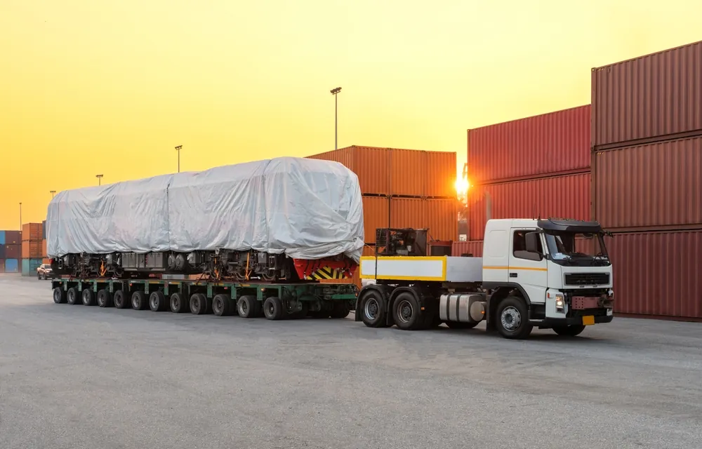 Oversize load and heavy haul freight