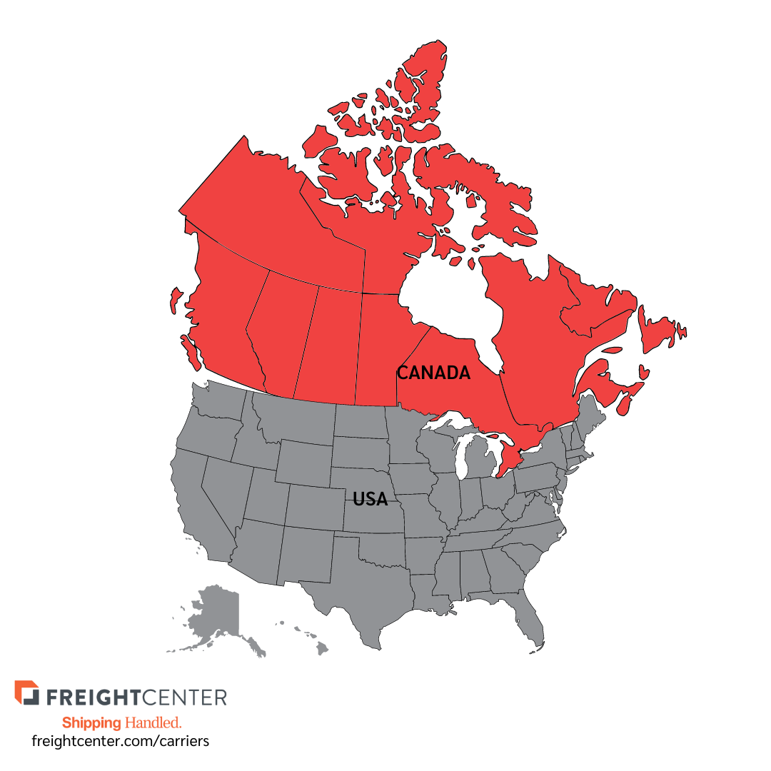 TFI International Page North America Map
