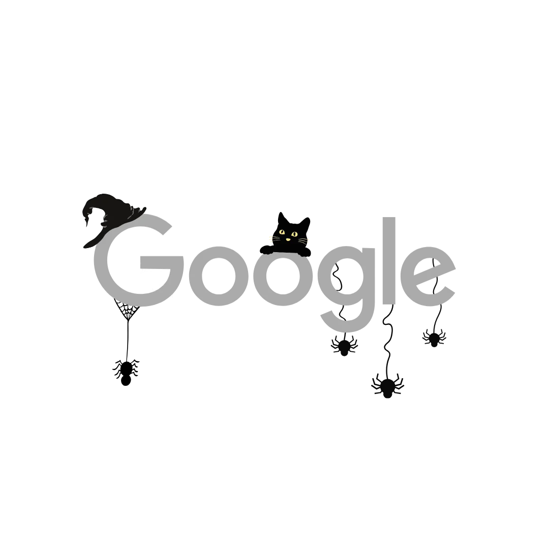 google Halloween Logo Dropbox