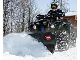 shipping ATV snow plows