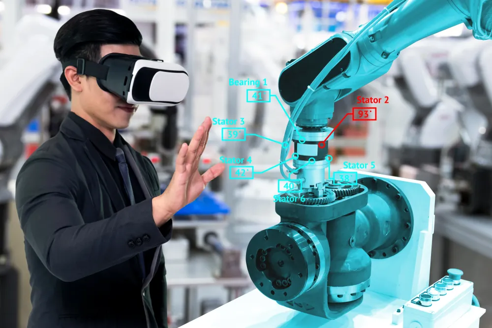 AR VR industrial training manufacturing