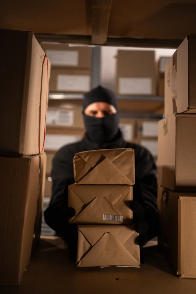 image showing how cargo theft prevention can help avoid packages being stolen