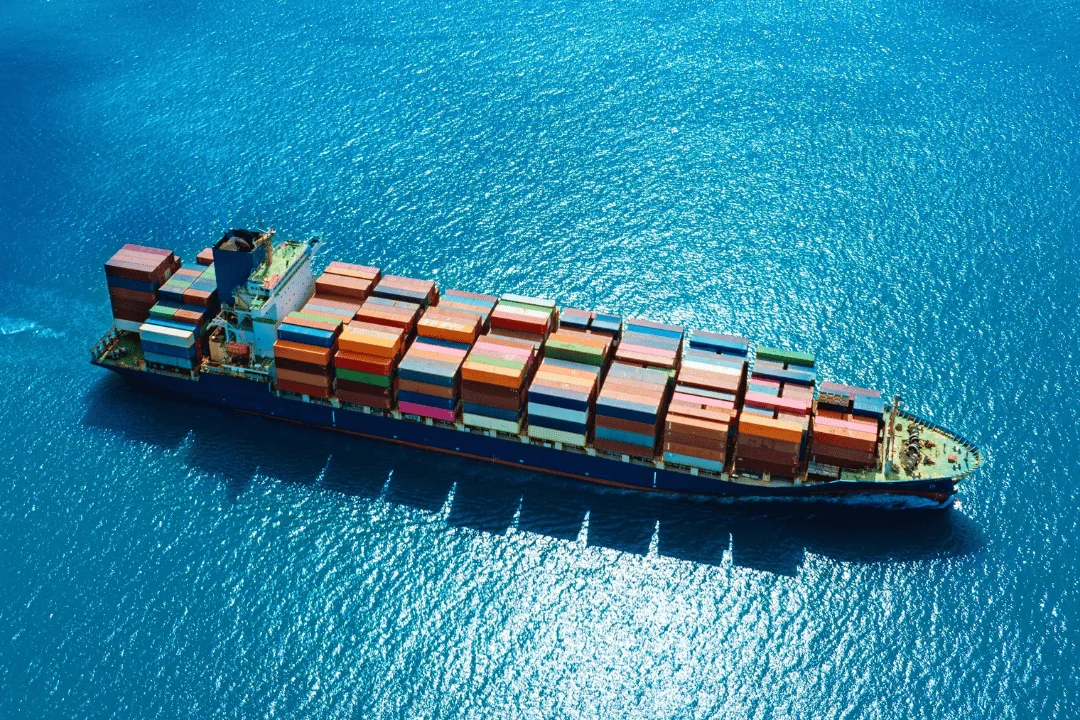15 Interesting Facts About Shipping Containers container vessel sailing in the calm sea