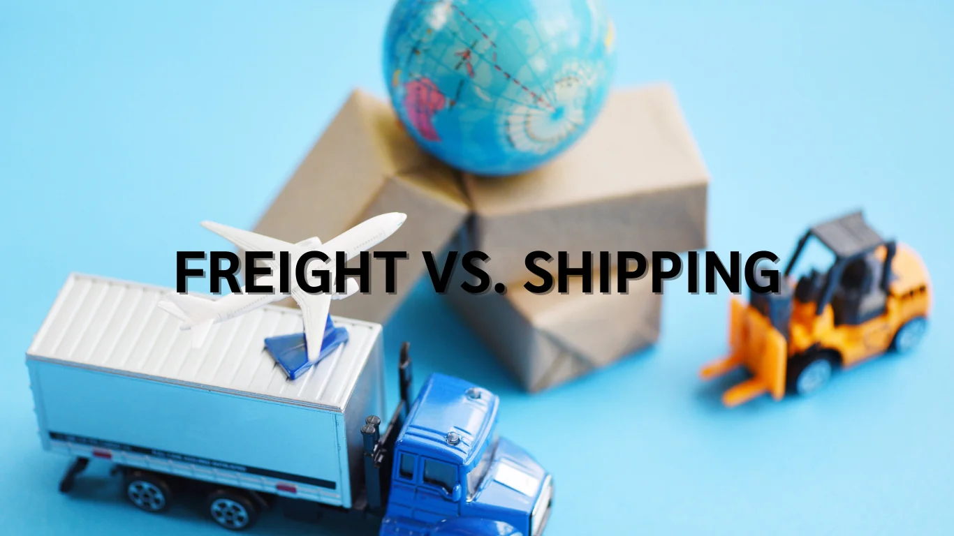 freight vs. shipping