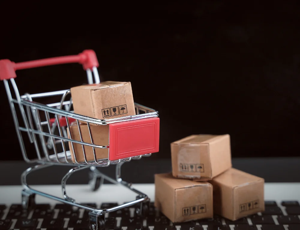 online shopping concept