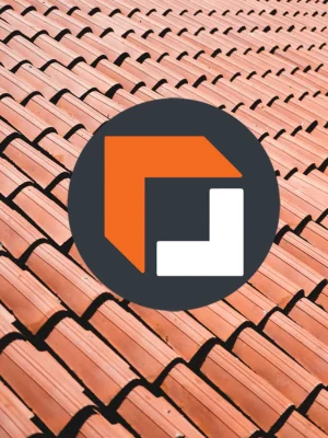 roofing tiles up close view