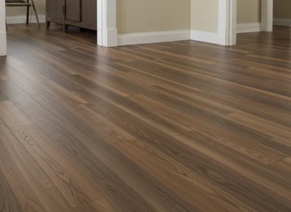 vinyl plank flooring in a home