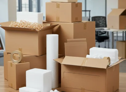 various office packaging supplies