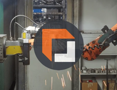 welding equipment with the FreightCenter logo in front of it