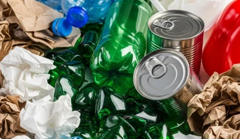 Shipping Waste and Recyclable Materials