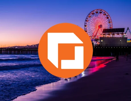 FreightCenter logo with Santa Monica pier in the background