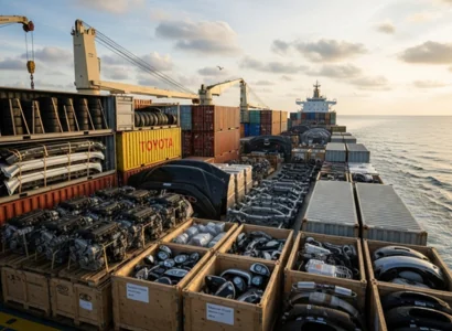 Shipping automotive components and accessories globally