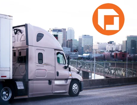 big rig semi on highway