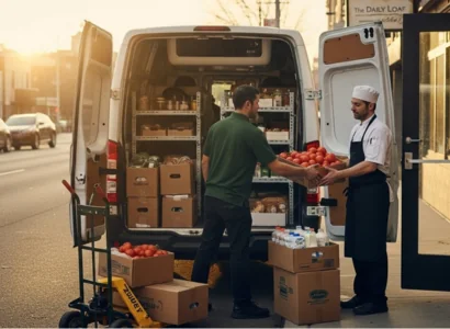 Just-in-Time Delivery of perishable foods