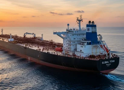 an ai image of an ultra large crude carrier (ULCC)