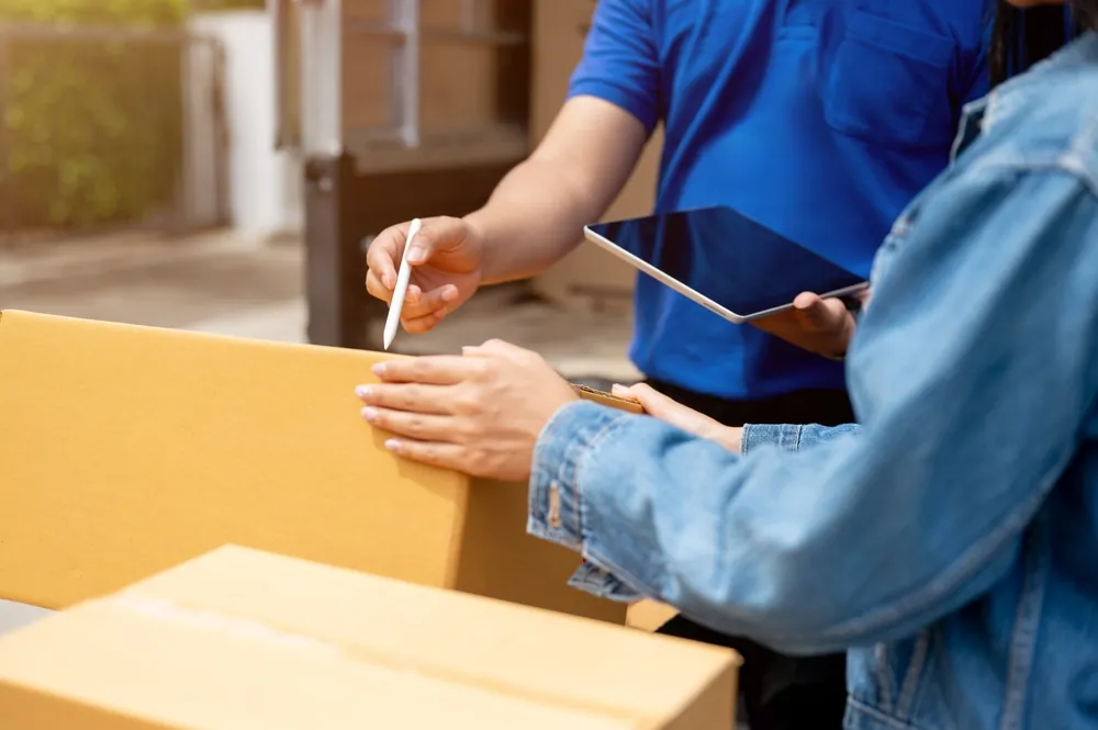 how to receive your freight delivery customer receiving packages