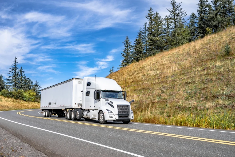 ALT truck on the road
