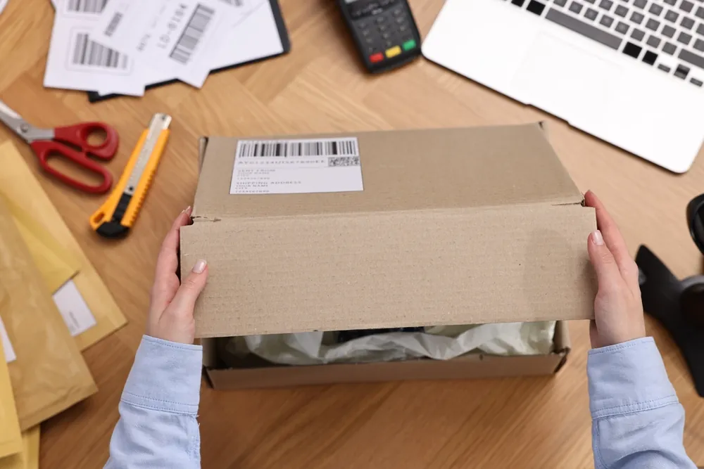 person-putting-a-package-together