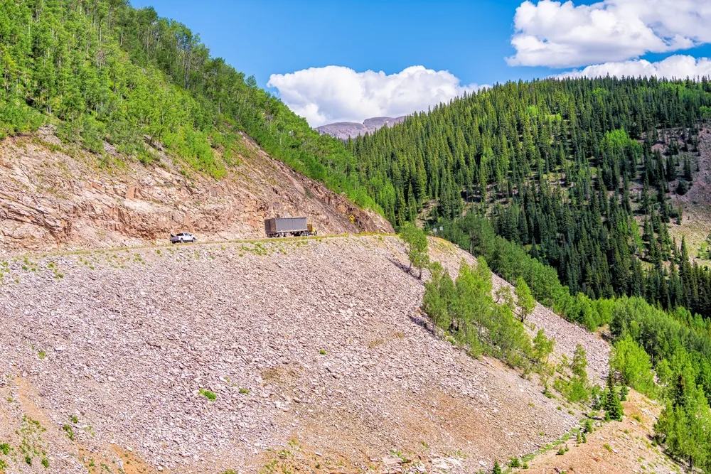 Million Dollar Highway 550 scenic road