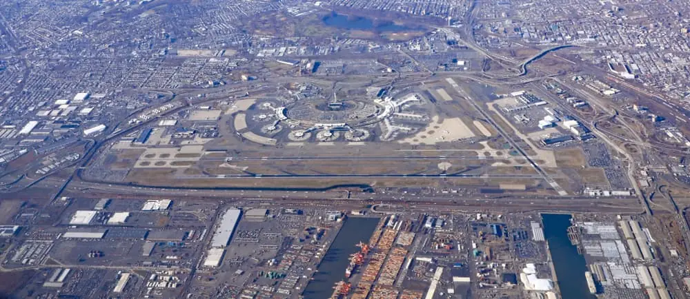 What Would Logistics Look Like If Fuel Ran Out aerial view of a logistics business complex