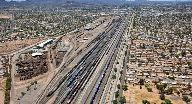 Laredo rail yard