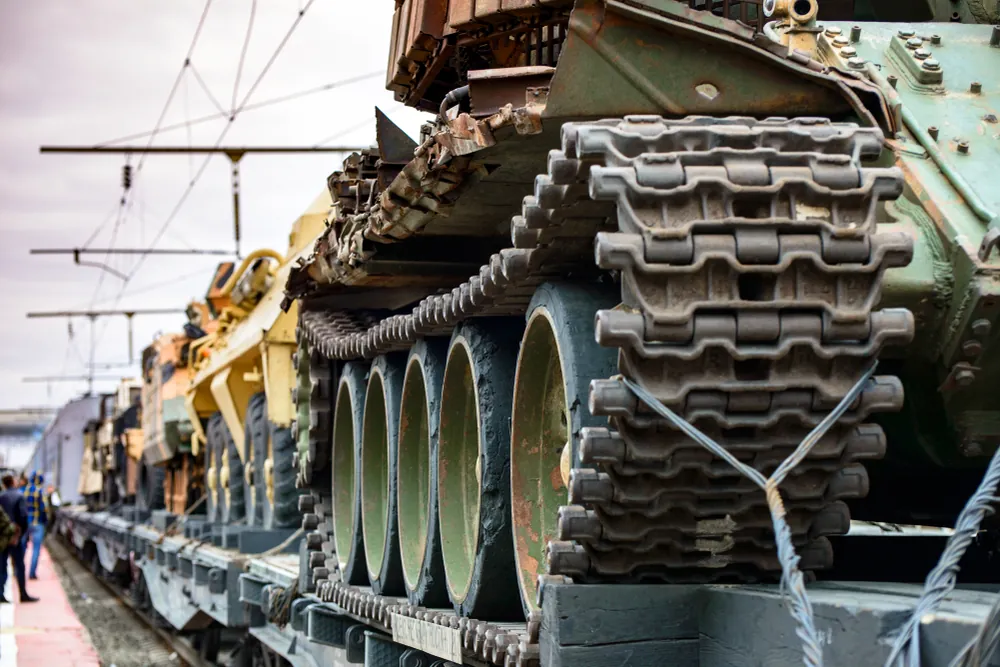 tanks on rail